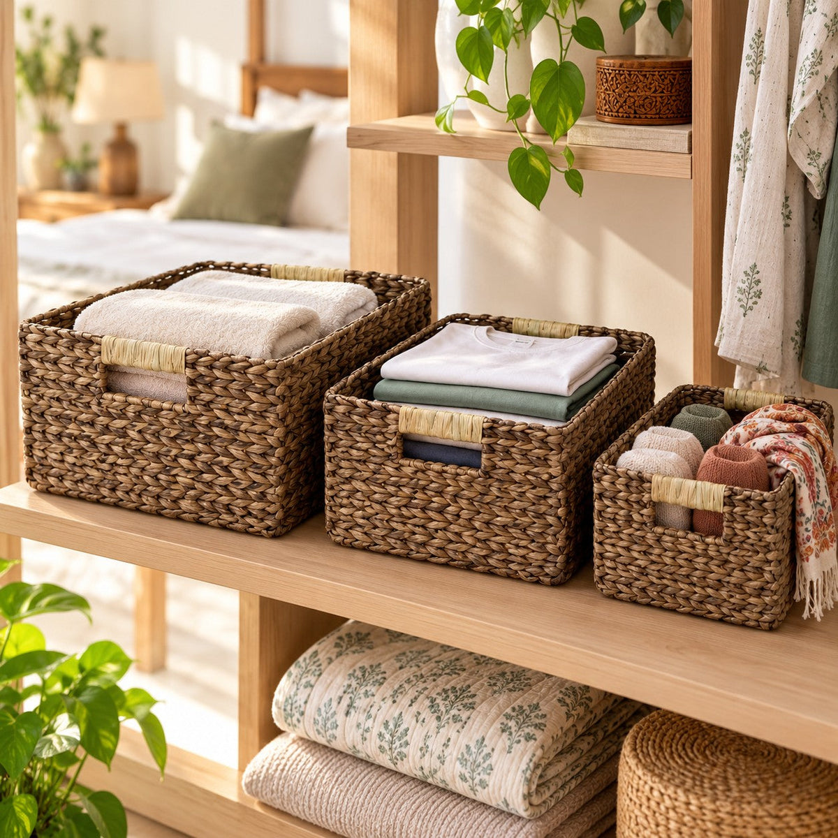 Nesting Jaltarang Kauna Grass Baskets Set of 3 - OG_JT_NS_004 - lifestyle