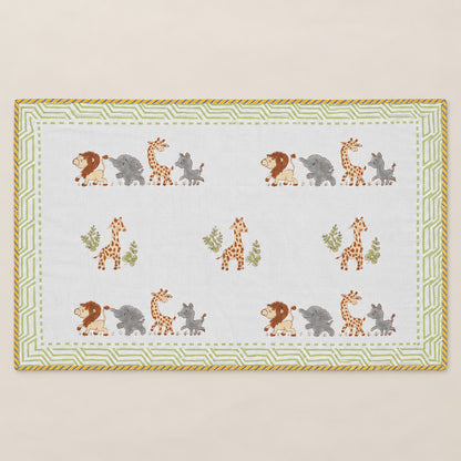 Jungle Parade Baby Dohar - DH_SUB_BB_003 - full front flat lay